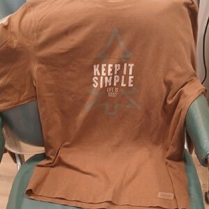 Life Is Good Keep It Simple Long Sleeved T-shirt